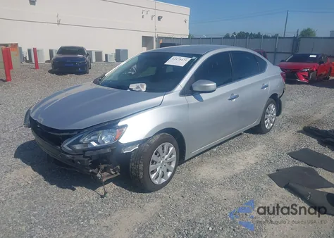 2017 Nissan Sentra S из США, поврежденный, VIN 3N1AB7AP2HY404828